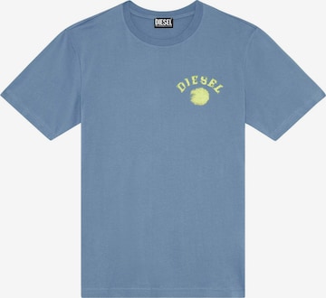 T-Shirt DIESEL en bleu : devant