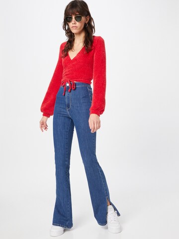 HOLLISTER Trui 'CHENILLE' in Rood