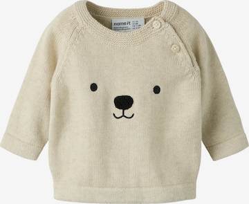 NAME IT Sweater 'NBMOTHELLO' in Grey: front