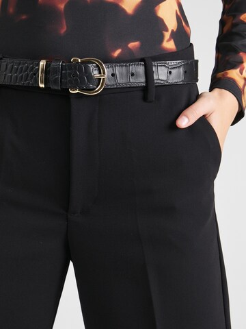 Lindex Normální Kalhoty s puky 'Noor' – černá