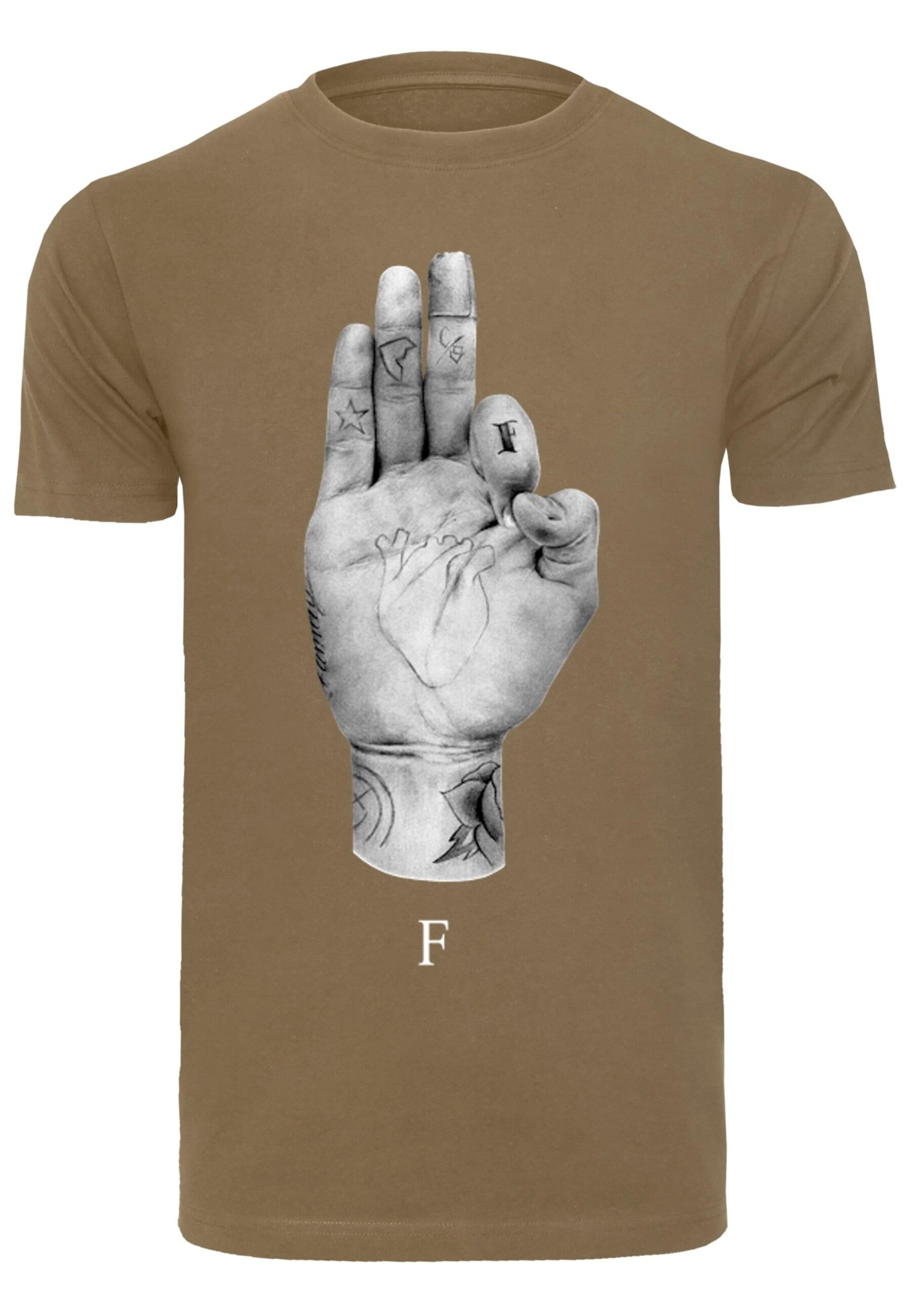 Mister Tee T-shirt 'FMS Sign' i grön: framsida