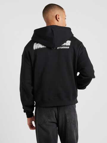 Low Lights Studios Zip-Up Hoodie in Black