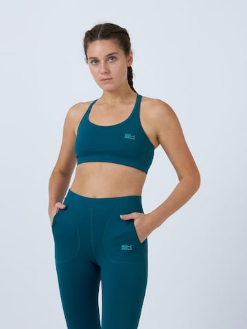 SPORTKIND - Skinny Leggings 'Leggings' en verde