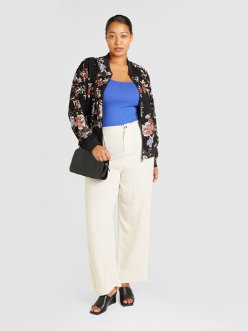 ONLY Carmakoma Wide leg Byxa i beige