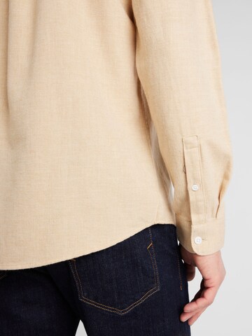 NOWADAYS Regular fit Overhemd in Beige