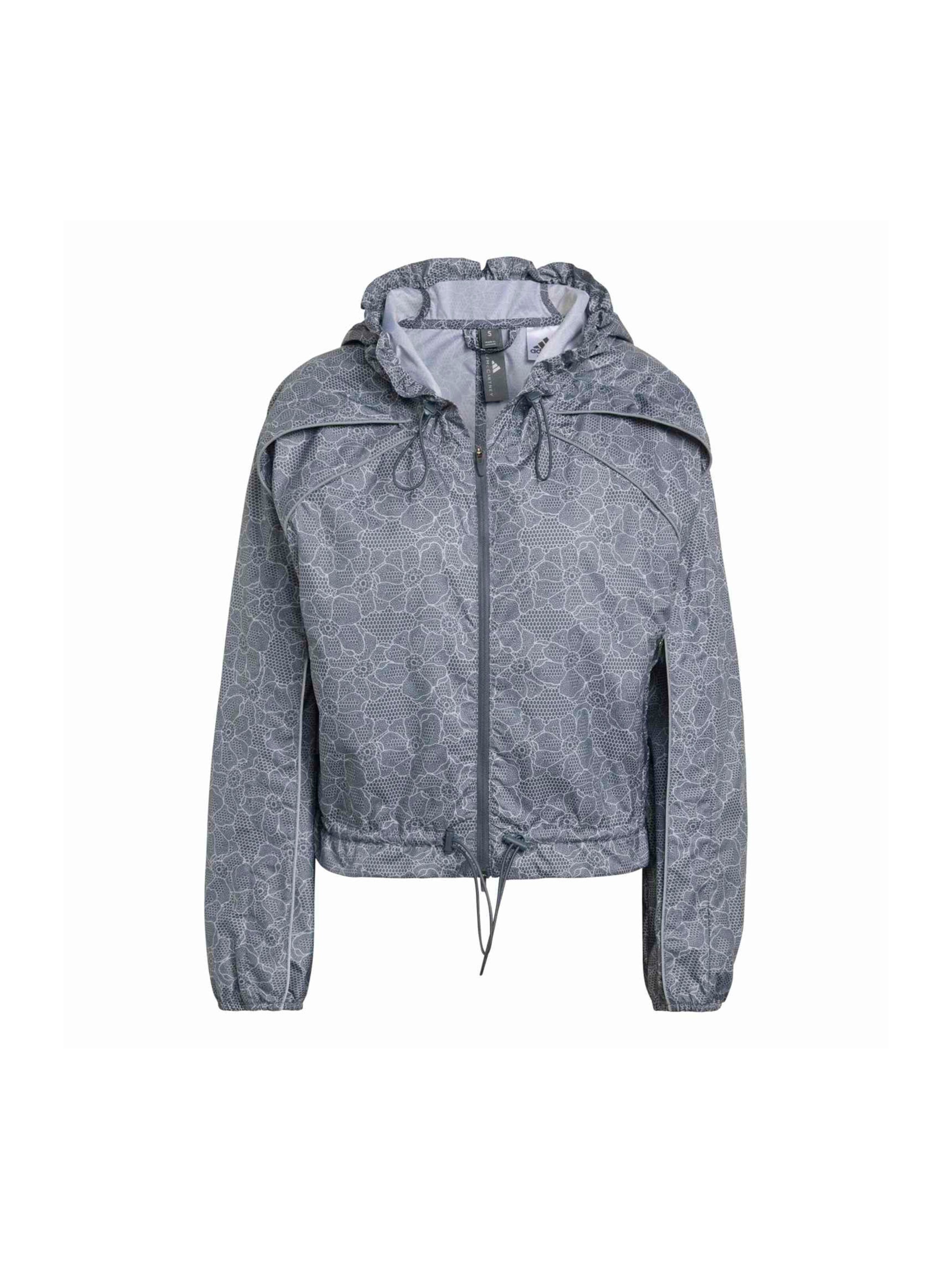 Geacă sport de la ADIDAS BY STELLA MCCARTNEY pe gri: față