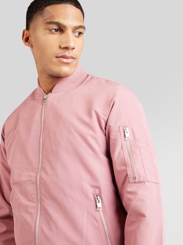 JACK & JONES Regular fit Between-Season Jacket 'Rush' in Pink