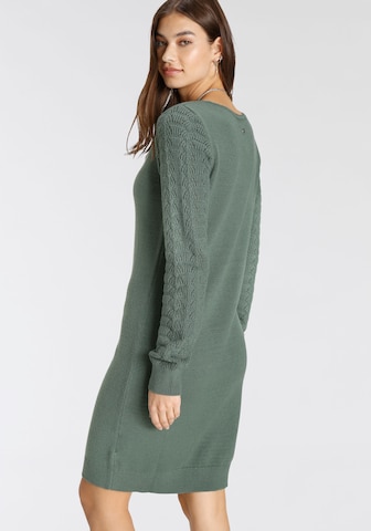 TAMARIS Knitted dress in Green