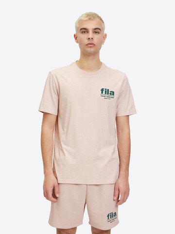 FILA Футболка 'LOUDI' в Бежевый: спереди