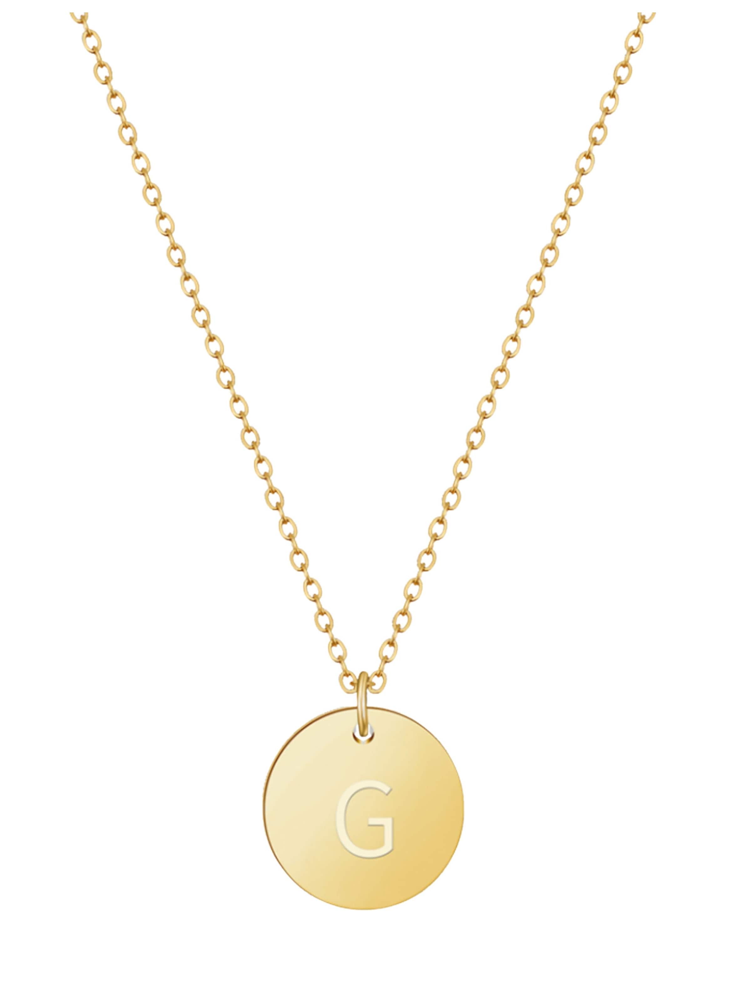 Chaîne GOOD.designs en or : devant