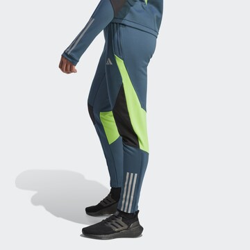 Effilé Pantalon de sport 'Tiro 23 Competition Winterized' ADIDAS PERFORMANCE en bleu