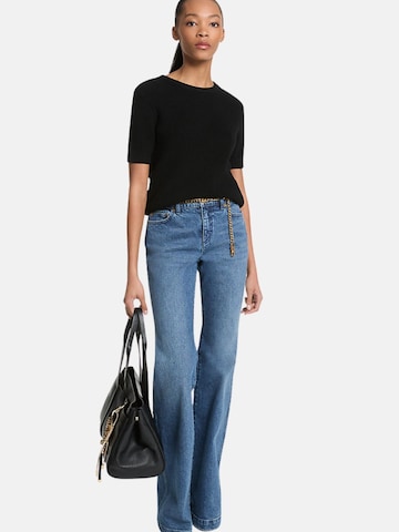 Michael Kors Bootcut Jeans i blå: framsida