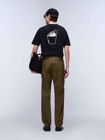 melns NAPAPIJRI T-Krekls 'S-Sol'