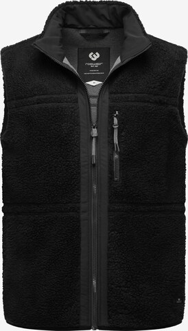 Ragwear Vest 'Noory' in Black: front