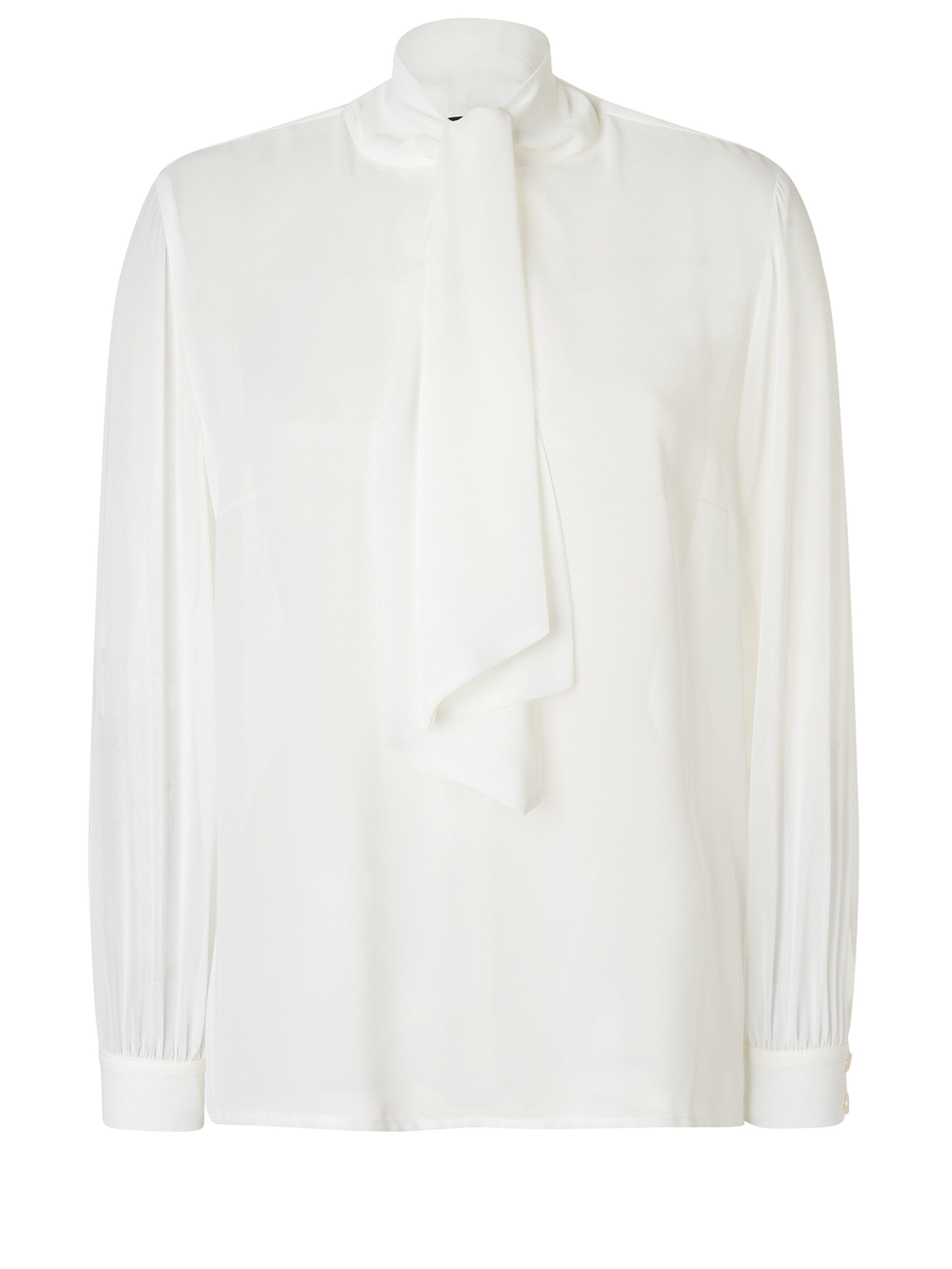 Ana Alcazar Bluse ' Swanea ' in Weiß: Vorderseite