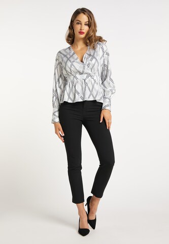 faina - Blusa en blanco