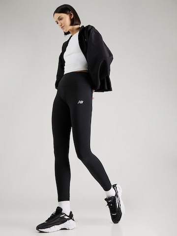 new balance Skinny Workout Pants 'Essentials Harmony' in Black