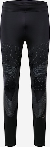 ASICS Skinny Sportovní kalhoty 'ROAD BALANCE' – černá: přední strana