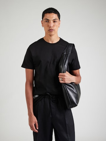 ALPHA INDUSTRIES Póló - fekete