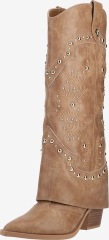 Stivale da cowboy di STEVE MADDEN in marrone: frontale