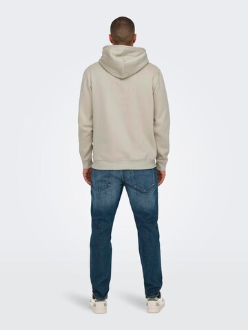 Only & Sons Sweatshirt 'ONSCONNOR' in Grijs