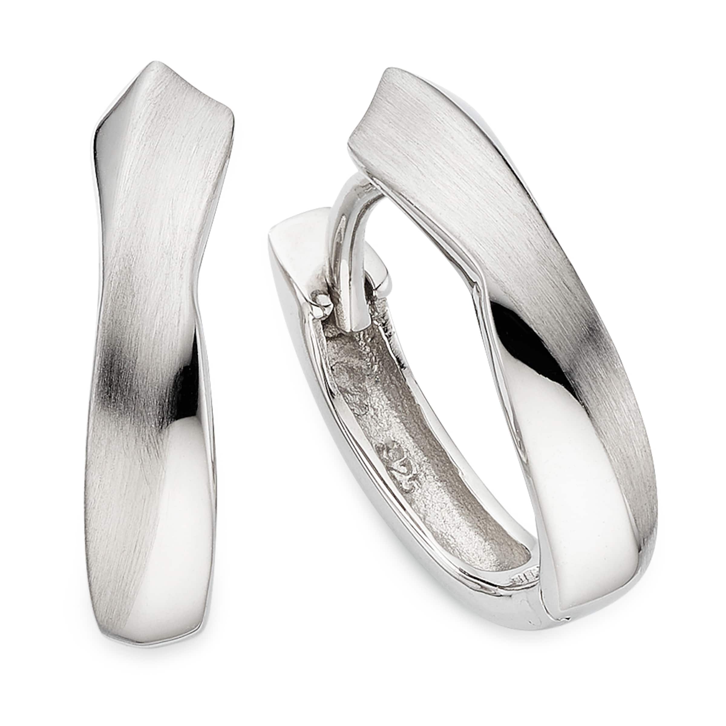 Bruno Banani LM Ohrringe in Silber: Vorderseite