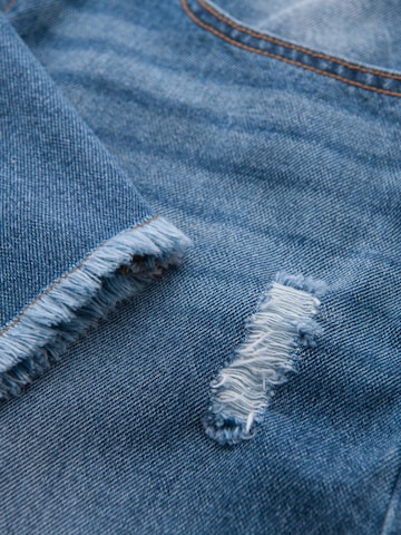 Ombre Regular Jeans‌ in Blau