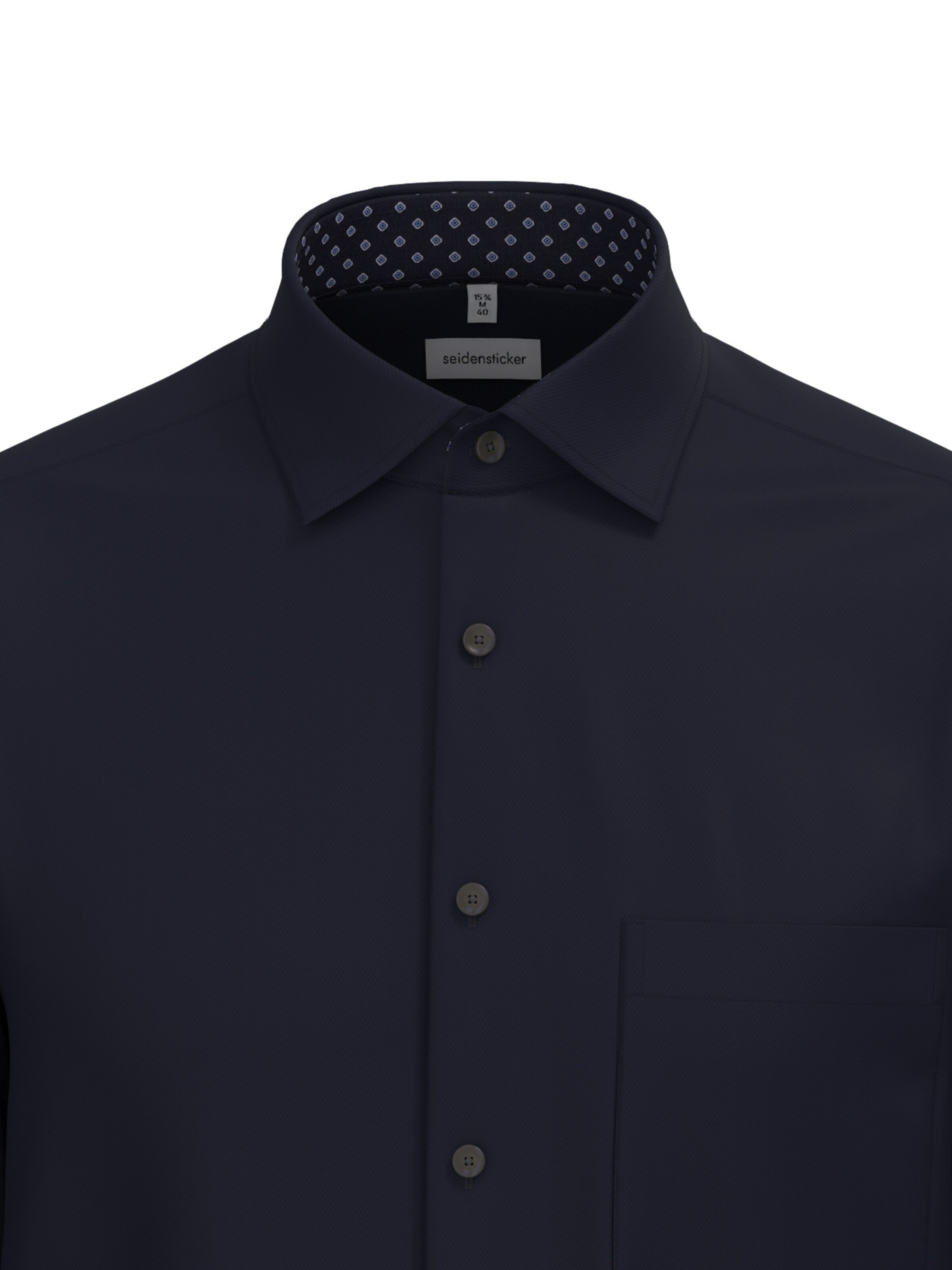 SEIDENSTICKER Regular fit Business Shirt 'Regular' in Blue