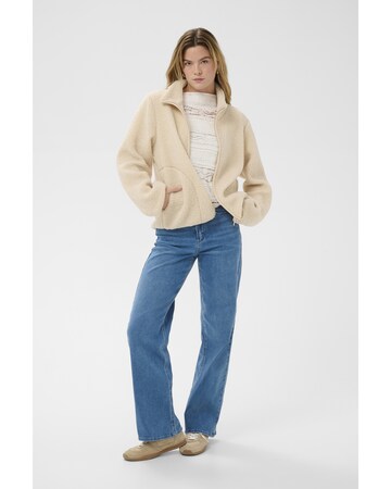 Kaffe Fleecejakke 'KAAlly' i beige