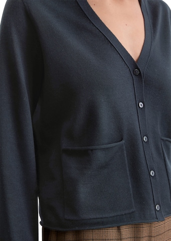 Marc O'Polo Gebreid vest in Blauw