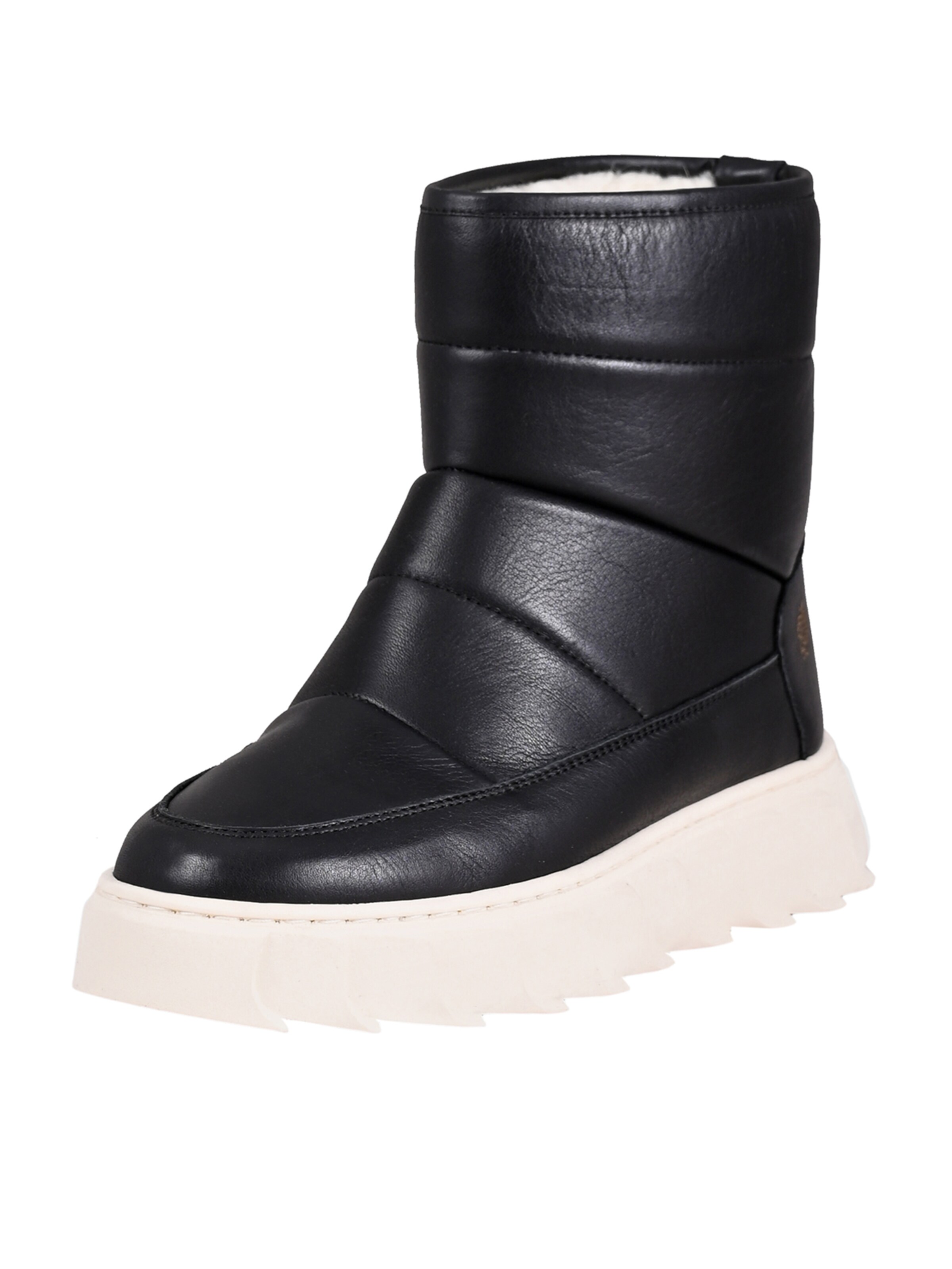 Apple of Eden Snow boots ' LENA ' in Black: front