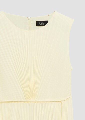 Robe s.Oliver BLACK LABEL en jaune