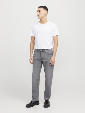 JACK & JONES Regular Jeans 'JJIMike JJOriginal' in Grey