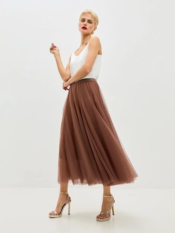 Serena Silueta Nederdel 'Ballerina' i brun