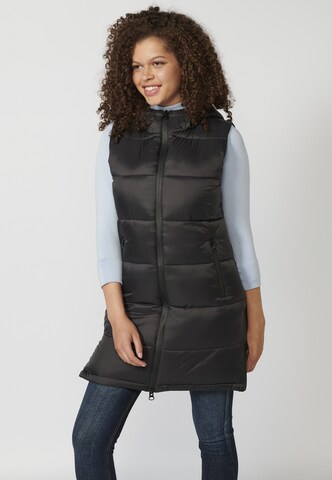 KOROSHI Bodywarmer in Zwart