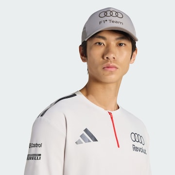 T-Shirt fonctionnel 'Audi Revolut F1 Team Engineers & Marketing' ADIDAS PERFORMANCE en blanc