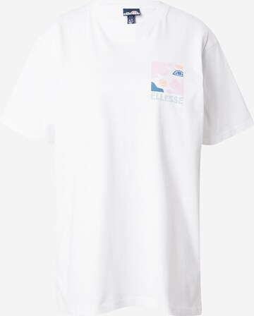 ELLESSE T-shirt 'Fortunata' i vit: framsida