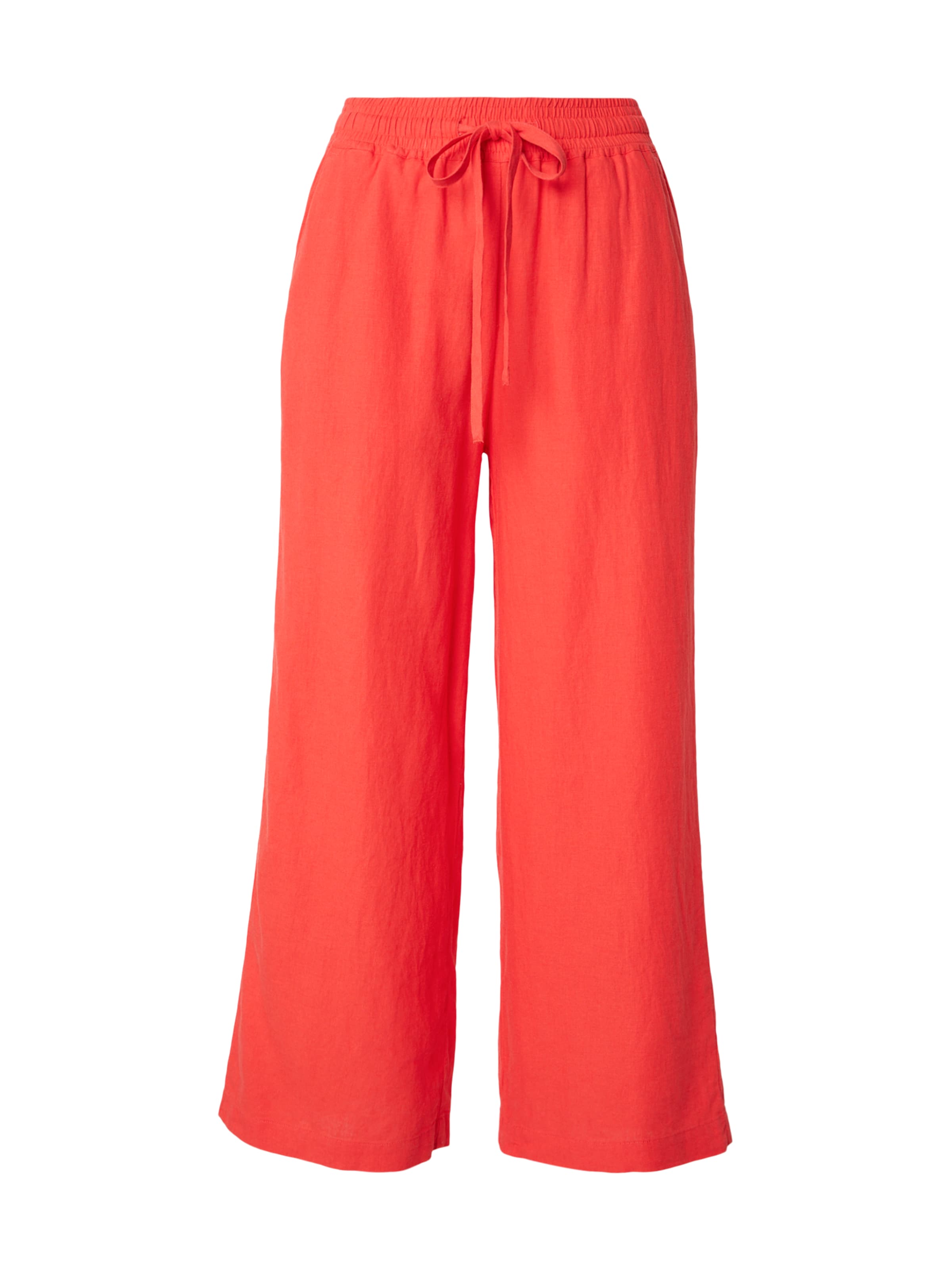 Soyaconcept Wide Leg Housut 'Ina' värissä oranssi: etupuoli