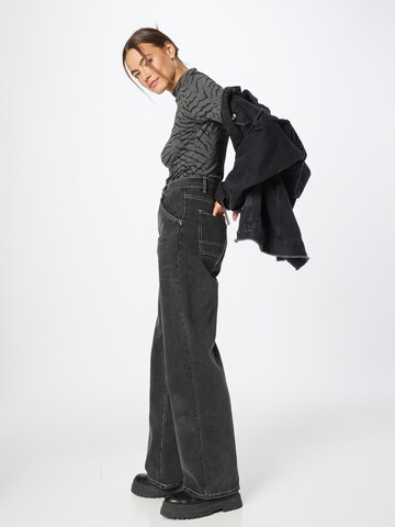 T-shirt 'Zebra' System Action en gris