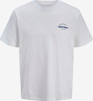 Jack & Jones Junior - Camiseta 'JJBRANDON' en blanco: frente
