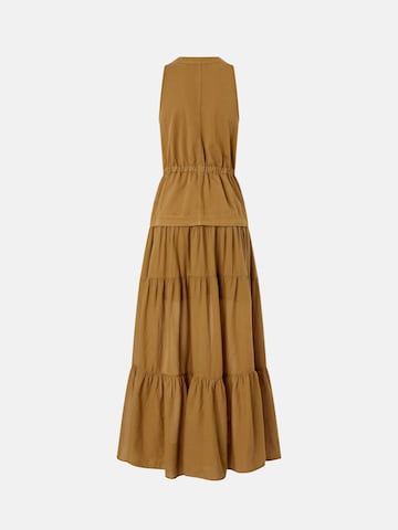 Robe 'PINKO CASARSA ABITO VOILE E GABARDINA ABITO' PINKO en marron