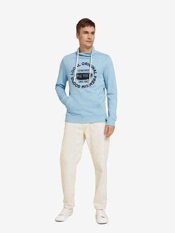 TOM TAILOR Sweatshirt in Blue