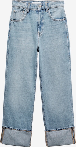 MANGO Regular Jeans 'Quinn' in Blauw: voorkant