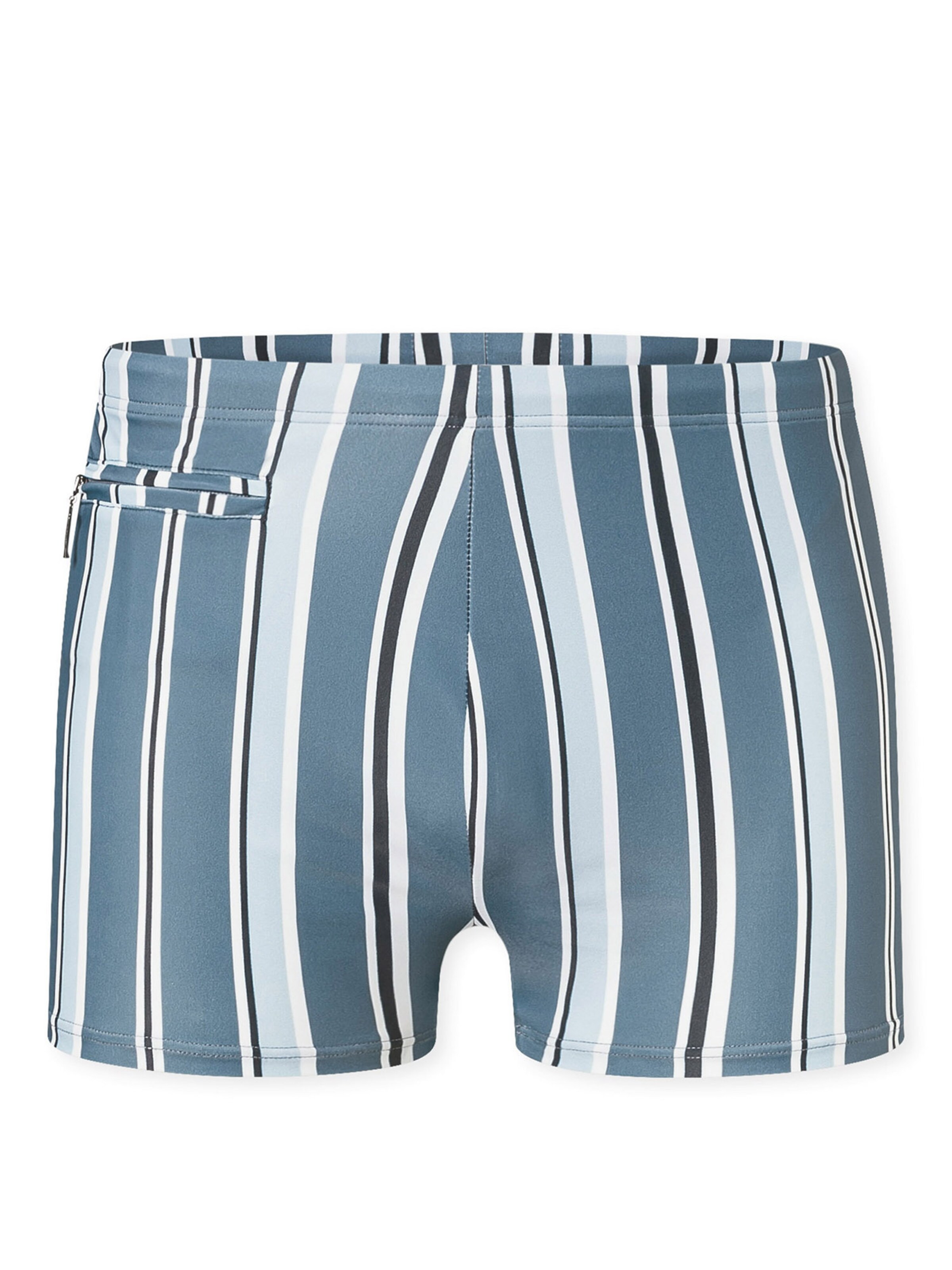 SCHIESSER Zwembroek ' Ocean Swim ' in Blauw: voorkant
