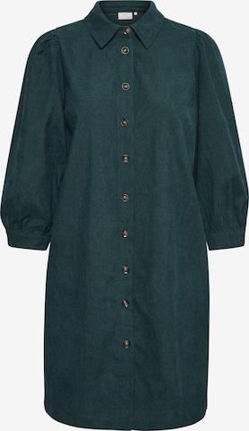 Robe-chemise 'Eve' Kaffe en vert : devant