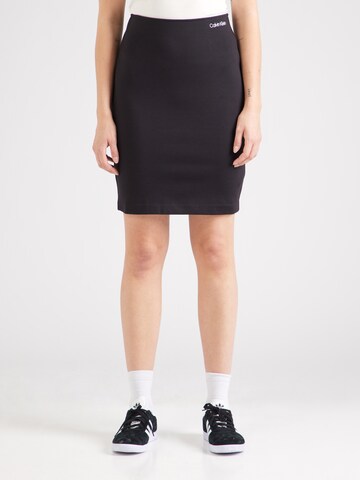 Gonna di Calvin Klein Jeans in nero: frontale