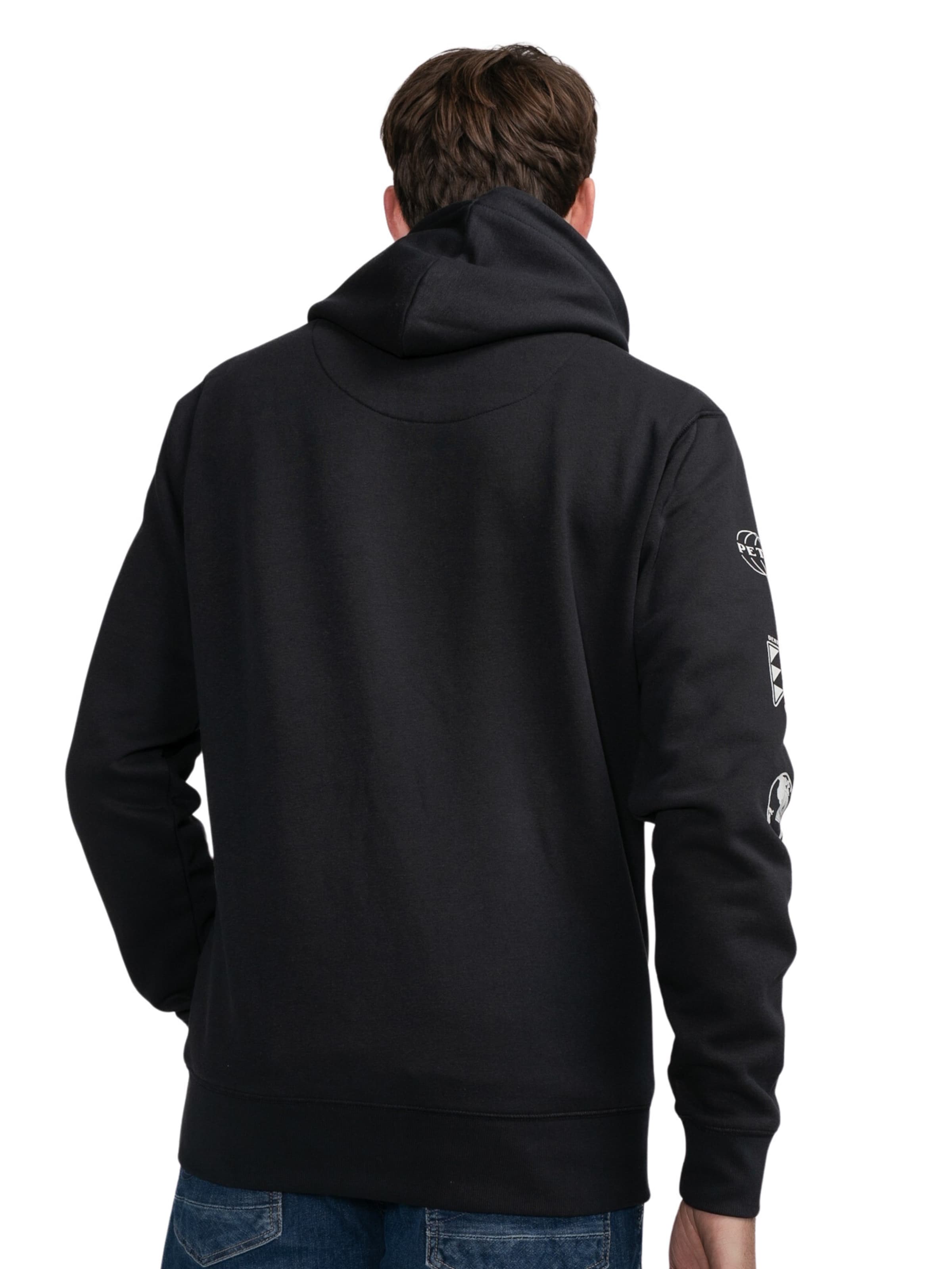 Petrol Industries Mikina 'Hubbard' - Čierna