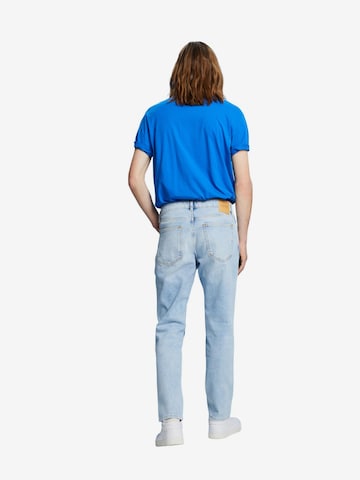 ESPRIT Tapered Jeans in Blauw