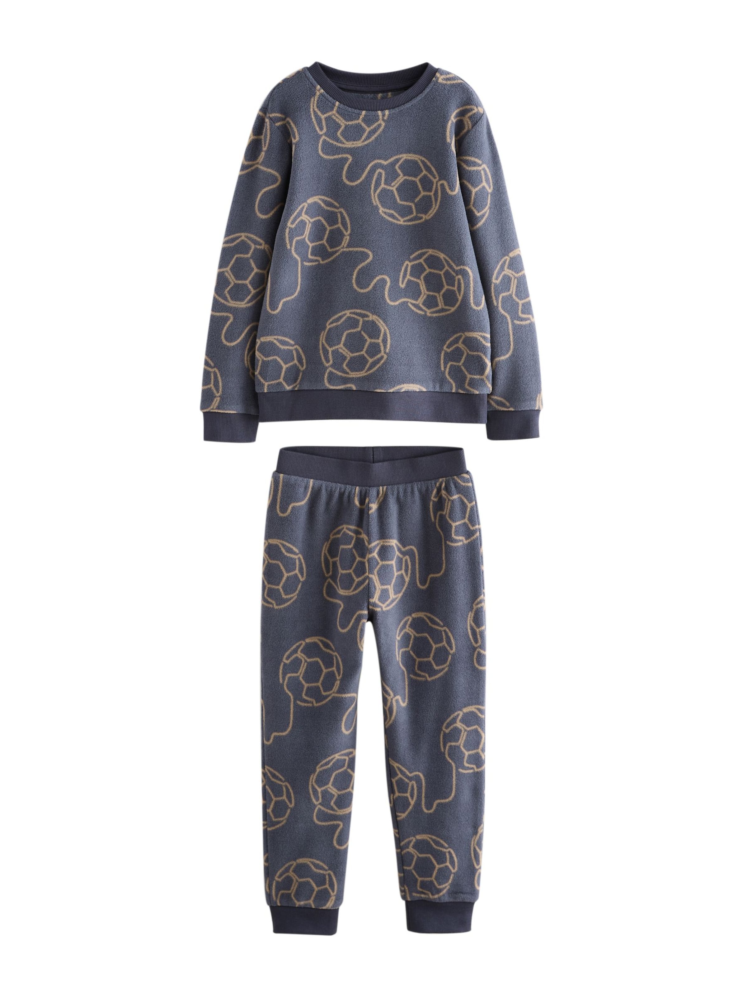 Next Πιτζάμα σε μπλε: μπροστά