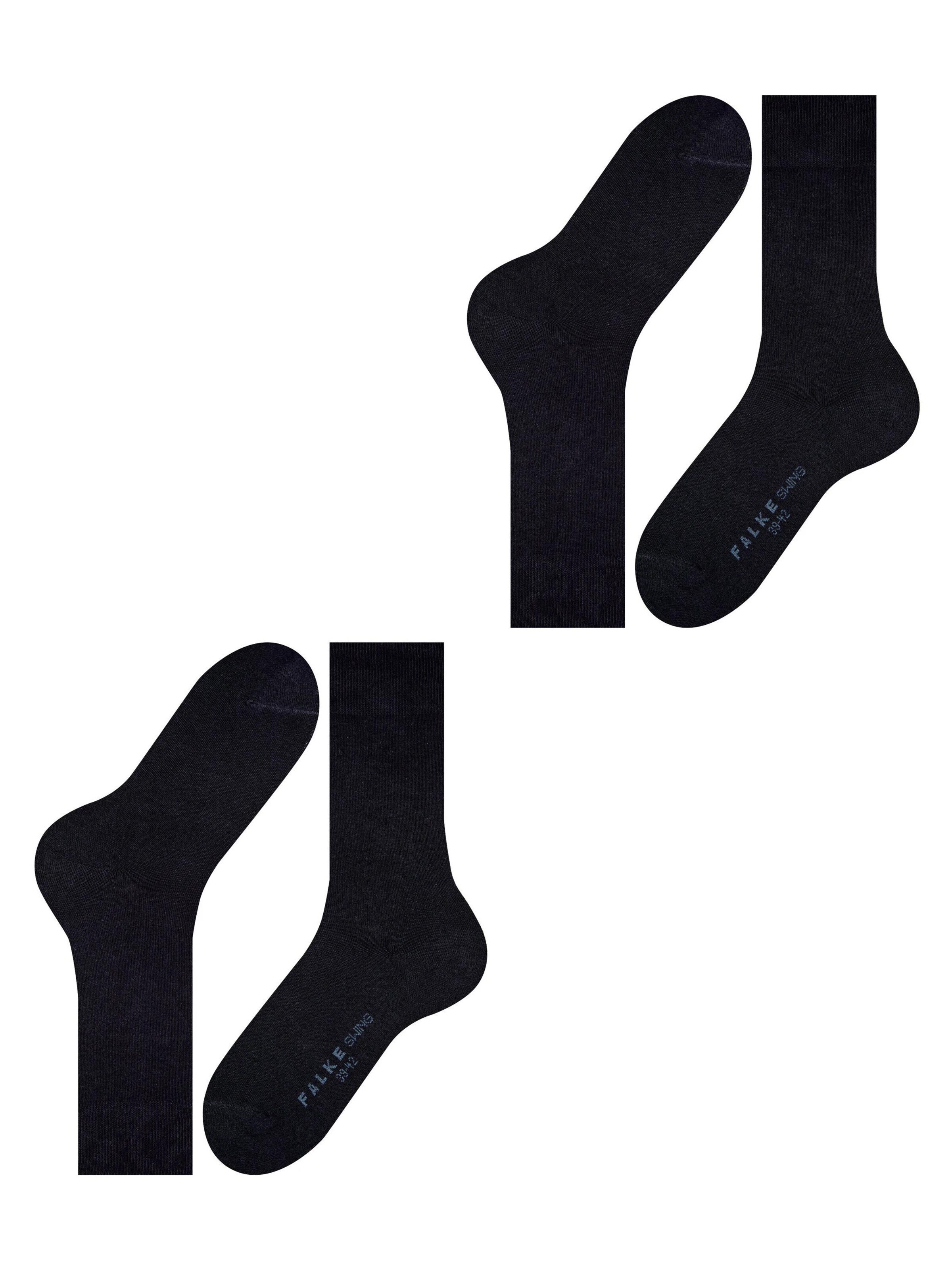 FALKE Socken 'Swing 2-Pack'‌‌‌‌‌‌‌‌‌ in Blau
